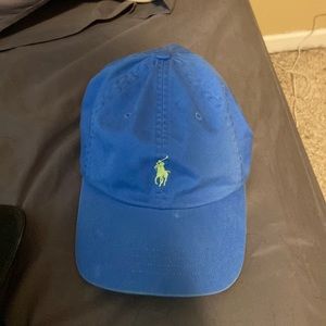 Polo blue adjustable hat
